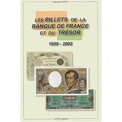 Les billets de la Banque de France 1800-2002