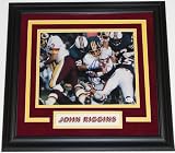 John Riggins Autographed Washington Redskins 8x10 Photo ~ Hall of Famer ~ Custom Framed