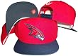 Atlanta Hawks Red/Navy Two Tone Plastic Snapback Adjustable Plastic Snap Back Hat / Cap