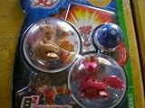 Bakugan Bakuswap Starter Pack (Tan Ultimate Dragonoid, Red Ultimate Dragonoid, Blue Mystery Ball)