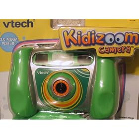 VTech Green Kidizoom Digital Camera with BONUS Travel Bag
