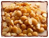 Organic Harvest Yellow Split Peas - 8 oz. (1/2 lb.) Gourmet Food Healthy All Natural Legumes
