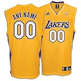 Lakers adidas Personalized NBA Rep Hm Jersey - Big Kids
