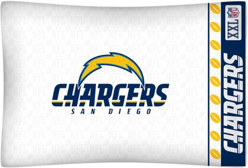 San Diego Chargers Standard Pillowcase Bedding