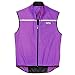 TAIGA Cycle Vest - Wind and Water Repellent Cycling Vest, Plum, MADE IN CANADA