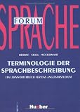 Terminologie der Sprachbeschreibung: Ein Lernwörterbuch für das Anglistikstudium