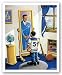 I Shall Be Raised Again - Masonic by Lester J. Kern 8"x10" Art Print Poster