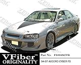 F94HACYB - VFiber FRP Honda Accord 94-97 2/4dr Cyber 1pc Front Bumper