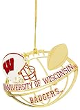 Baldwin University of WisconsinaFootball Helmet 3-inch Sports Ornament