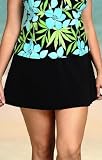 Beach Belle Black Plus Size Skirt Bottom - Women's Swimwear Plus Size Swimsuit