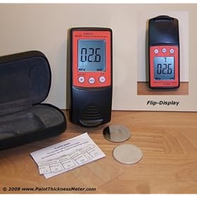 Automotive Paint Thickness Meter Gauge Gage for Body Shops and used Car Dealers