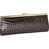51HAd4y5ggL._SL160_ - La Regale Amy Croc Large Clutch - clutches-purses