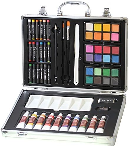 Halcraft 60 Piece Art Set, Multicolor