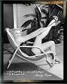 Marilyn Monroe Swimsuit Framed Print - 26x38"