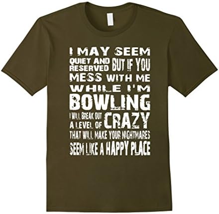 Men's Bowling Shirt XL Olive