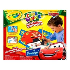 Crayola Disney Pixar's Cars The Movie Color Wonder Sprayer by Crayola