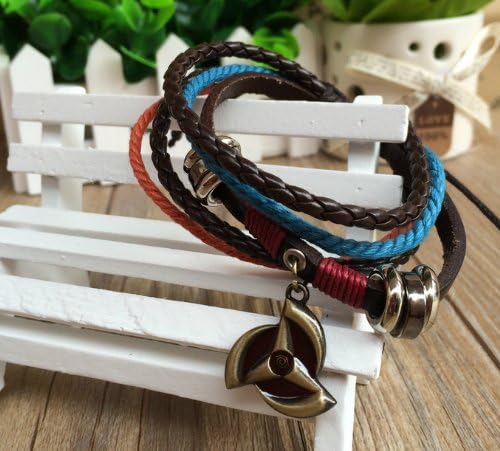 Moonlight Corner Anime Japanese Sword Art Online Attack on Titan Conan Konoha Naruto Bleach Fairy Tail One Piece Bracelet 05