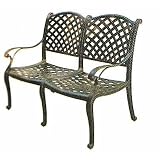 Darlee Nassau Cast Aluminum Bench