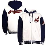 Nike Cleveland Indians Navy Blue Tackle Hoody Sweatshirt