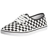 Vans Authentic Lo Pro Flat (Checkerboard) true white/black VF7B27I 3 UK