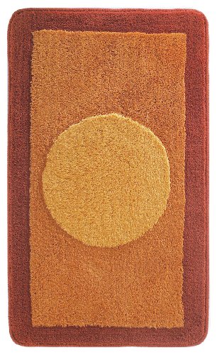 Ridder 72503140-350 Teppich ca. 60 x 90 cm, 100% Polyacryl, 100% Polyacryl, Macau orange
