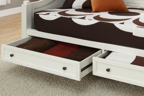 Home Styles Bermuda Daybed, White Finish