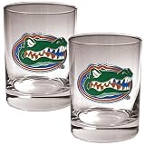 Great American Products Florida Gators 2 Piece Rocks Glass Set