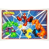 Spiderman Disposable Placemats - 20 Count by