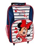 Disney Minnie Mouse - Childs Cabin Wheeled Bag Trolley Suitcase Luggage