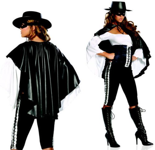 Sexy Zorro Costume 