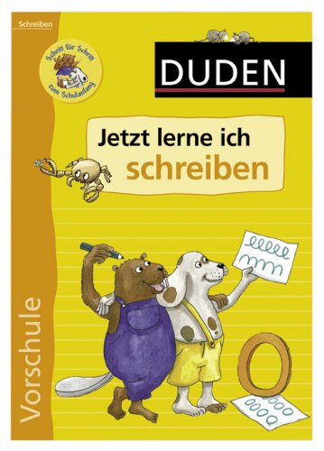Duden Vorschule, Jetzt lerne ich schreiben