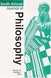 South African Journal of Philosophy