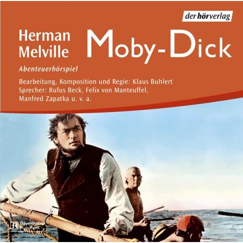 Cover Herman Melville, Moby-Dick, Abenteuerhörspiel Der Hörverlag 2002