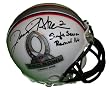 San Francisco 49ers David Akers Autographed 2012 NFL Pro Bowl Riddell Mini Helmet Featuring "Single Season Record 166" Inscription! Proof Photo