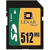 Lexar Media 512 MB Secure Digital Memory Card (Retail Package) SD512-231