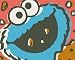 Sesame Street, Cookie Monster, Eating Cookies , 8 x 10 Poster Print