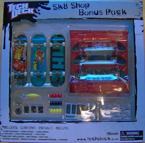 Childrens Toyshop  Toys : Tech Deck Skate Shop Bonus Pack Shut
