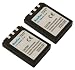 Maximal Power DB OLY LI-10B/12B X2 2PCS Maximalpower Replacement Battery for Olympus LI-10B,12B and Stylus 300,400,500,600,800,C-50,60,70,470,760,770,5000 Camera (Black)