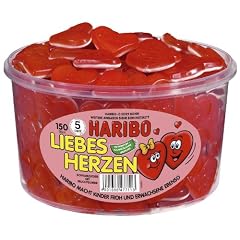 Haribo Liebesherzen, 1er Pack (1 x 1.2 kg Dose)