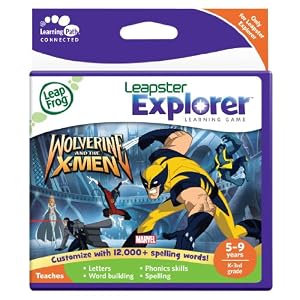 LeapFrog Leapster Explorer Learning Game: Wolverine and the X-Men by 