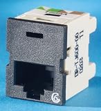 ORTONICS CAT6 CLARITY TRACJACK BLACK OR-TJ600-00 20/PACK