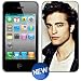 ROBERT PATTINSON Vintage iPhone 4 4s Plastic Hard Phone Cover Case