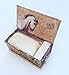 Beautiful Music Box Soap Gift Set with Gold Accents (Horse/Verbena)