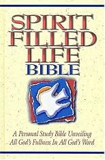 Spirit Filled Life Bible Nkjv : Burgundy, Gunuine Leather, Gilded-Gold Page Edges