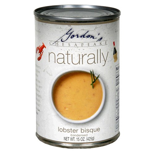 Gordon's Naturally Lobster Bisque, 15-Ounce Cans (Pack of 12) by Lobster Bisques
