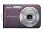 Nikon Coolpix S210 8MP Digital Camera with 3x Optical Zoom (Plum)