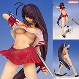 一騎当千DD 関羽雲長 成都学園制服 vermilion ver. 流通限定 完成品フィギュア