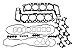 Crown Automotive 5135794AA Upper Gasket Set