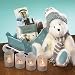 HOLIDAY SPARKLE SLEIGH IS A UNIQUE GIFT BASKET FOR THE CHRISTMAS HOLIDAY. HANDCRAFTED WOOD SLED FILLED WITH HOLIDAY DECORATIONS AND TREATS INCLUDING 15-INCHES TALL BOYDS BEAR, CANDLES and COOKIES