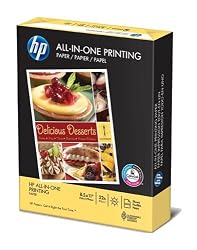 HP All-in-One Printing Paper, 96 Brightness, 22 lb, Letter Size (8.5 x 11), 500 Sheets/Ream (20701-0)